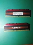 Zestaw pamięci RAM Patriot Viper (2x4 GB) DDR4 2666 MHz CL15 