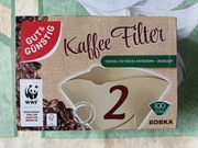 Filtry do kawy - 100 sztuk - z certyfikatem WWF