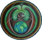 Strażniczka Ziemi - Magnes na samochód, by karmica 