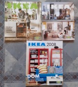 Katalog IKEA ZESTAW x3  rok 2008, 2010, 2016