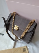 Torebka z naturalnego zamszu 