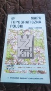 MAPA TOPOGRAFICZNA POLSKI -> ŁUKÓW M-34-V      SZCZECIN