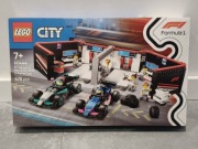 LEGO City 60444 F1 Garaż i bolidy Mercedes-AMG i Alpine