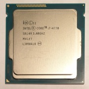 Procesor Intel CORE i7-4770 3,4 GHz  Turbo do 3,9 GHz generacja 4 LGA 1150