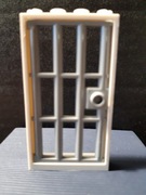 Lego Więzienne Drzwi W Białej Ramie