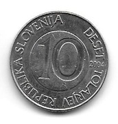 SŁOWENIA - 10 TOLARJEV - 2004