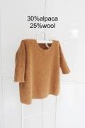 Soaked in Luxyry 30%alpaka 20%wełna bez wad L/XL