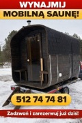 Sauna mobilna na wynajem 