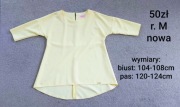 Pastelowa bluzka trapezowa / ciążowa - r. M/L | 38/40