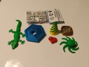 ZESTAW DRUK 3D – GEKON ARTYKULOWANY + OŚMIORNICA + GADŻETY