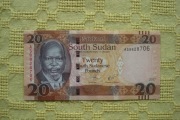 Sudan Południowy 20 funtów st. 1