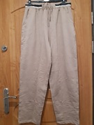 Spodnie Megi xl ciemny beż większe