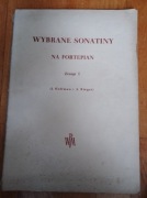 Nuty Wybrane Sonatiny na fortepian zeszyt 1