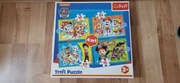 Puzzle Psi Patrol - Trefl 4 in 1