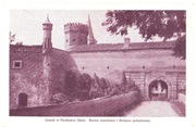 OJCÓW-ZAMEK W PIESKOWEJ SKALE. BRAMA WJAZDOWA..