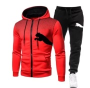 Męski komplet dresowy bluza z kapturem oraz spodnie