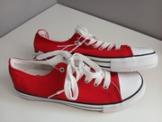 Czerwone trampki damskie rozmiar 38