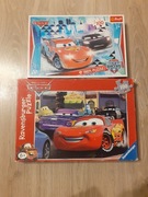 Zestaw puzzli Zygzak auta dwie sztuki 100