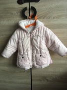  kurtka zimowa dziewczęca 9-12m 80