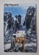Magnes na lodówkę Meteora Meteory Kalambaka Klasztor Św.Barbary Grecja(31).