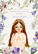 Zaproszenie Komunijne, Kartka Komunijna, Pamiątka, Pierwsza Komunia