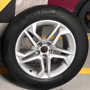 Alufelgi 18 Org. Audi 5x112 Opony Michelin Całoroczne 235/60 R18 Q5 Q3