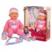 LALKA AGUSIA U LEKARZA LEKARZ STETOSKOP BOBAS 40 cm