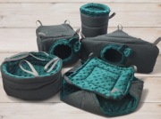 Zestaw z mocnej tkaniny dla gryzoni szczurów koszatniczek szynszyli 