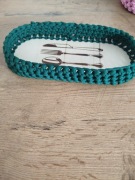 Koszyk koszyczek na sztućce na stół 