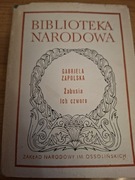 Zapolskiej G. ŻABUSIA.  i  ICH CZWORO.  Biblioteka Narodowa.