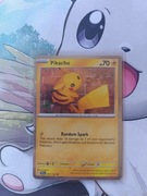 Karta Pokemon Pikachu (TEF 051/162) - Cosmo holo