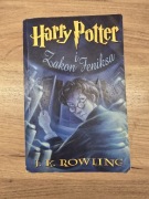 Harry Potter I Zakon Feniksa pierwsze wydanie niepoprawione stare miękka 
