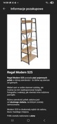 Regał półkami MODERN S25 loft -
