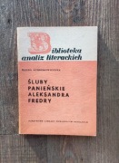 BIBLIOTEKA ANALIZ LITERACKICH-ŚLUBY PANIEŃSKIE 