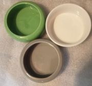 Miska ceramiczna dla gryzoni (3 sztuki)