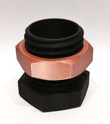 Duży stojak na długopisy, ołówki, przybory – śruba z nakrętką