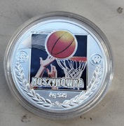 Numizmat Sport 2012 Koszykówka srebro 925 4 tyś sztuk 