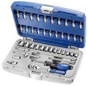 zestaw nasadowy 1/4 42 sztuki Facom Expert E030702