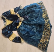 strój wampirka roszpunka dama dworu halloween czarownica nr 79