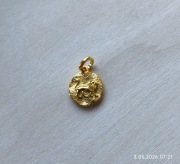 Medalion Lew charms zawieszka talizman Lion do bransoletek typu Pandora 
