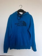 Bluza The North Face niebieska hoodie big logo