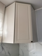 Szafka narożna Wisząca Ikea Bodbyn metod kremowa 100 cm 