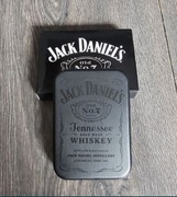 Jack Daniel's Daniels karty do gry. Eleganckie metalowe etui. NOWE 