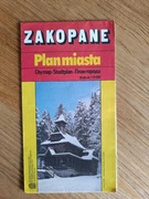 Zakopane - plan miasta 1995
