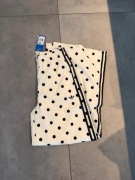 Adidas Satin Polka Dots Wide Leg – Off White KV1168