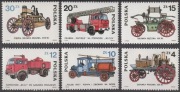 POLSKA - WOZY STRAŻACKIE - 1985 - CZYSTE **