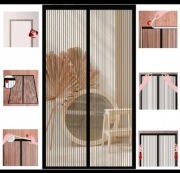 Moskitiera magnetyczna balkonowa / tarasowa 80/220