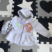 Szara bluza baskinka suwak zip psi patrol Sky 68 z kapturem - nowa