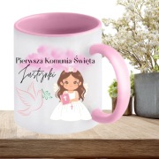 Personalizowany Kubek na Pierwszą Komunię Świętą – 330 ml