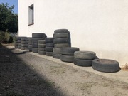 Felgi z oponami i opony